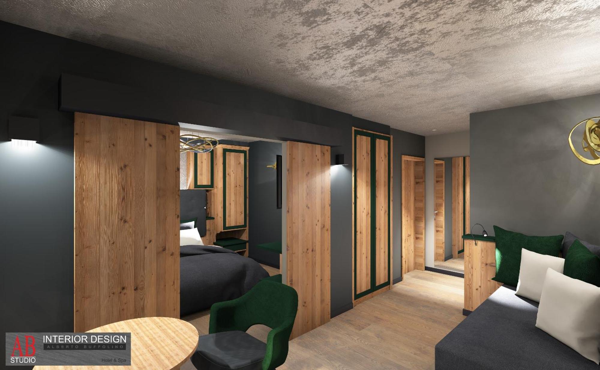 La Roccia Wellness Hotel Cavalese Bagian luar foto