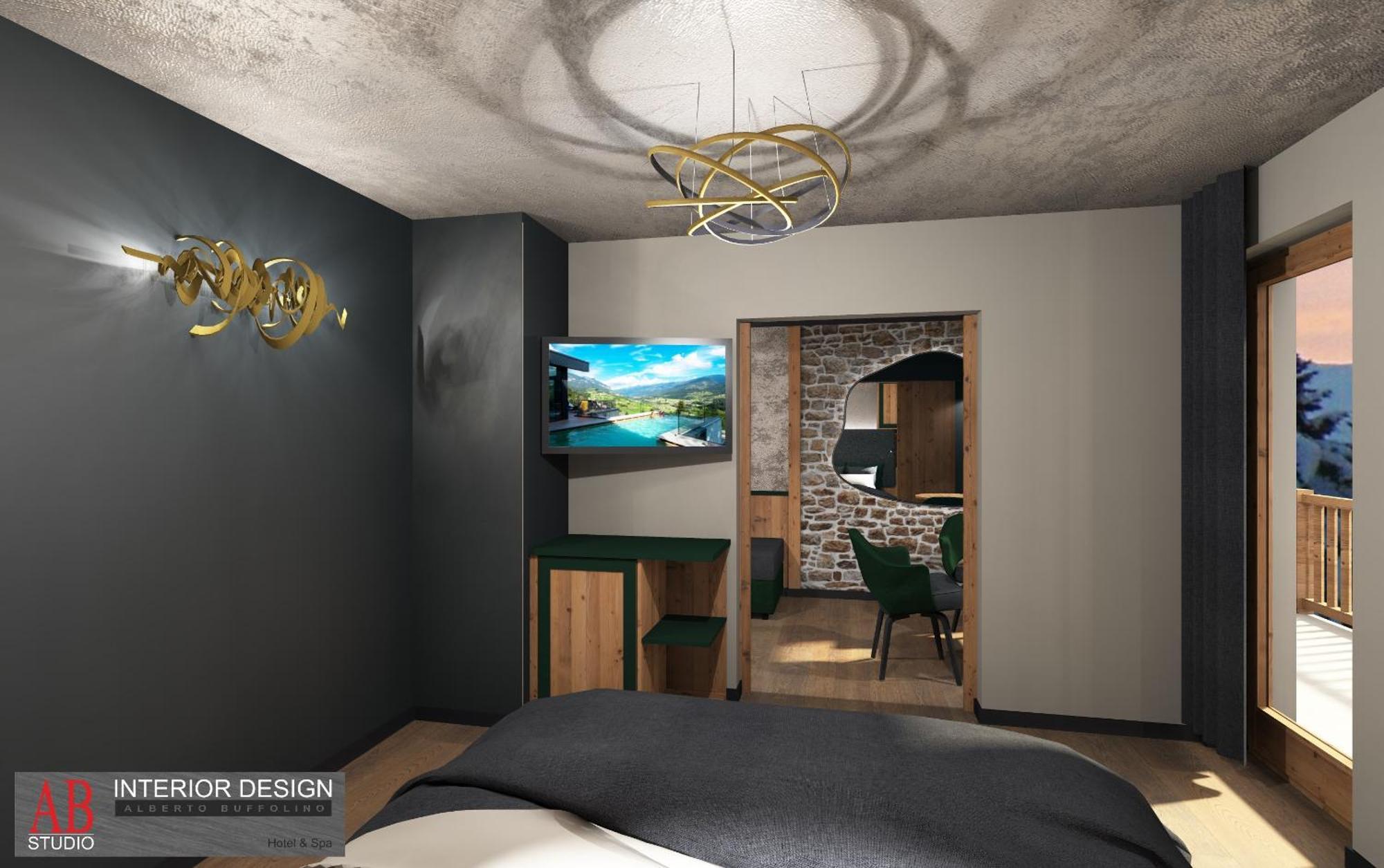 La Roccia Wellness Hotel Cavalese Bagian luar foto