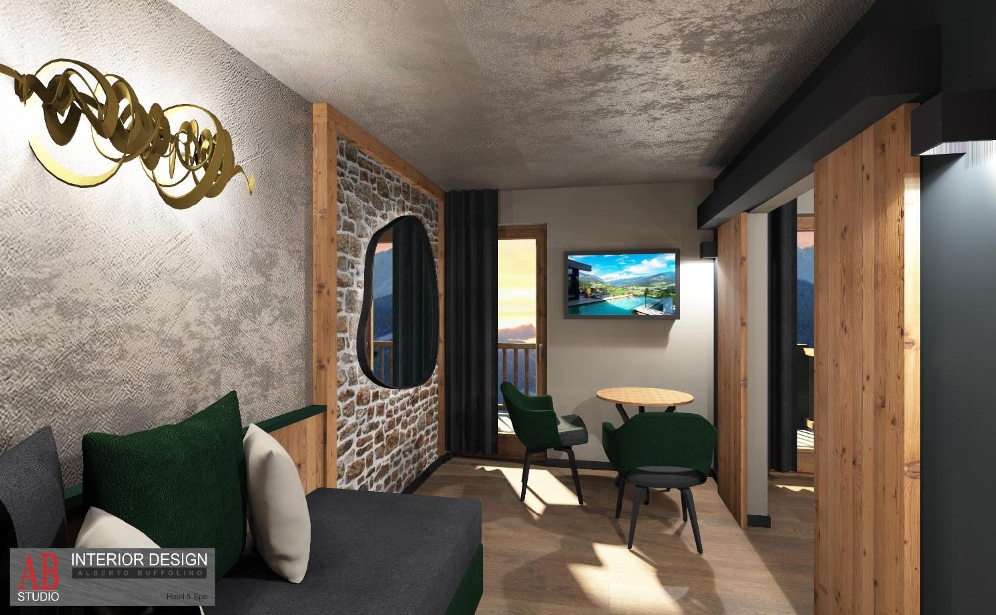 La Roccia Wellness Hotel Cavalese Bagian luar foto
